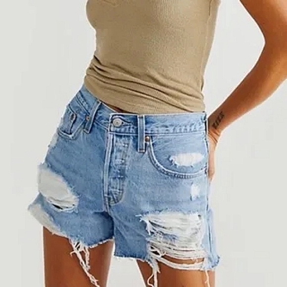Levi's Denim - Levi's 501 High Rise Shorts